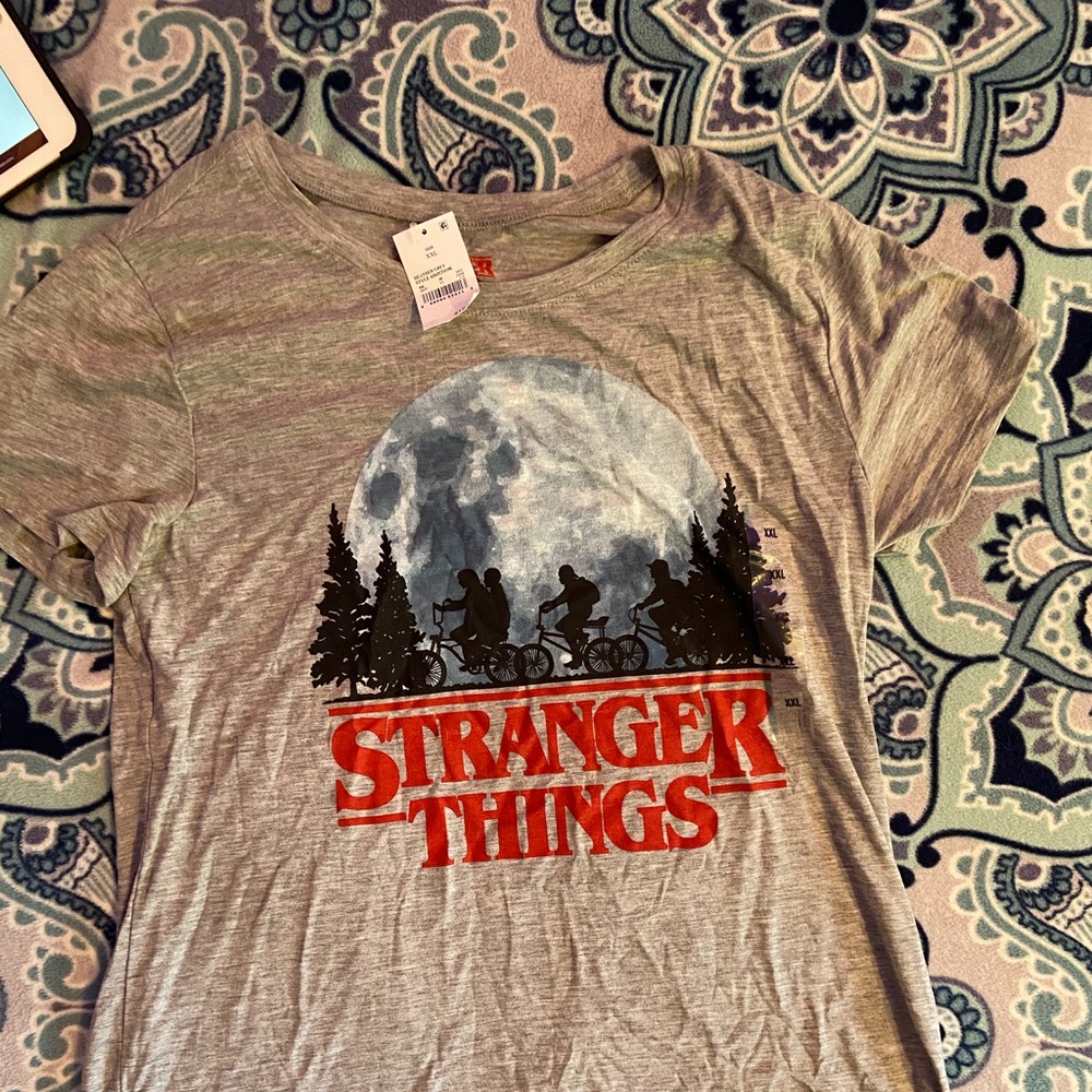Stranger things unworn tshirt